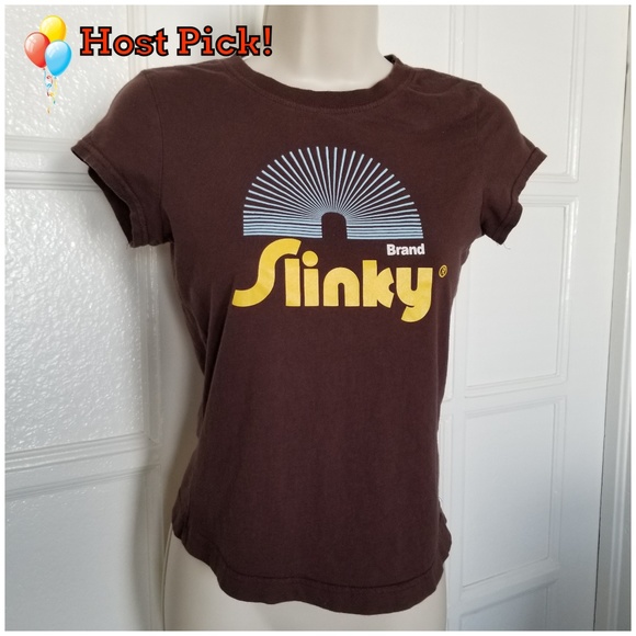 Self Esteem Vintage Tops - Host Pick! Fun Retro Slinky T-shirt